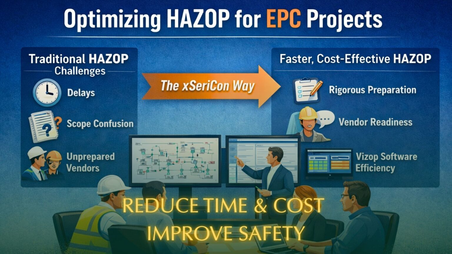 HAZOP for EPC: Reduce Time & Costs | xSeriCon Way